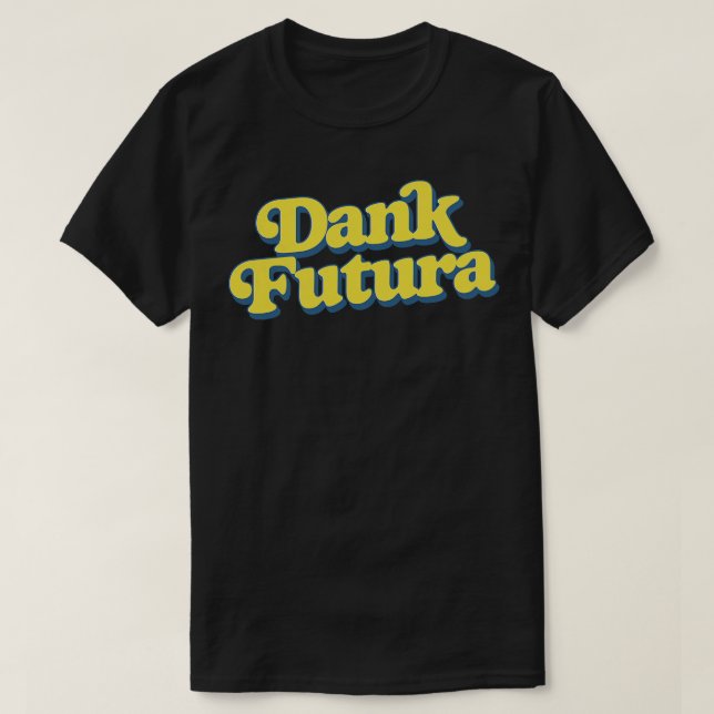 Basistest Futura Retro Typografie T-Shirt (Design vorne)