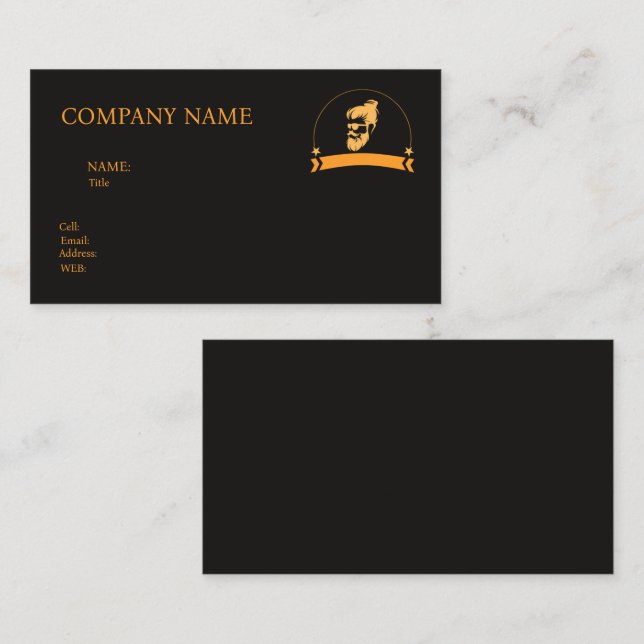 BASISVORLAGENKARTE VISITENKARTE (Vorne/Hinten)