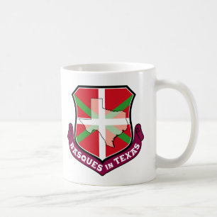 Basken in Texas, Ikurriña heraldisches Wappen: Kaffeetasse