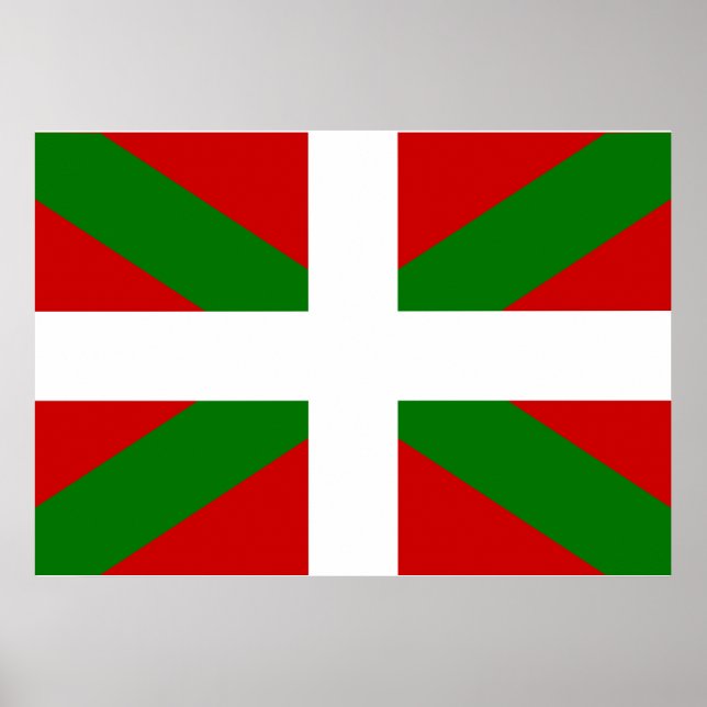 Baskenflagge Poster (Vorne)