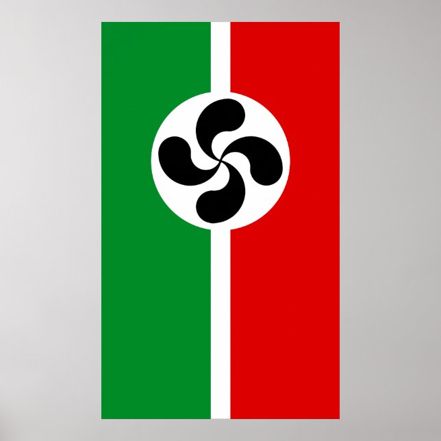 Baskenkreuz Poster (Vorne)