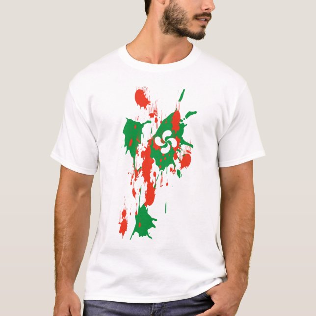 Baskenkreuz T-Shirt (Vorderseite)