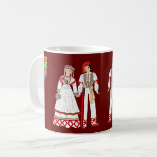 Baskenland, Aquitaine, Frankreich Kaffeetasse