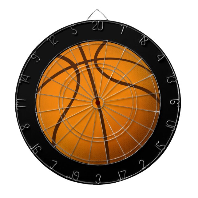 Basket Ball Custom Sport Dart Board Dartscheibe (vorne)