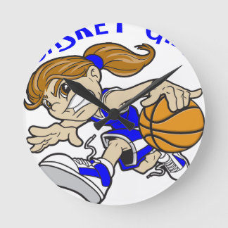 BASKET GIRL RUNDE WANDUHR