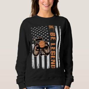 Basket Legend Handicap Rollstuhl Basketball Playa Sweatshirt