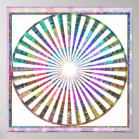 BASKET Weave Celicial Cosmic Rythem Mandala