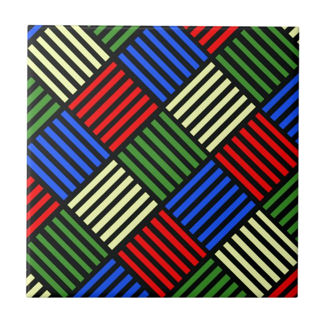 Basket Weave Fliese (Vorderseite)