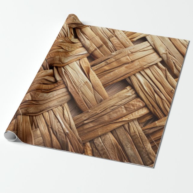 Basket Weave Geschenkpapier (Ungerollt)