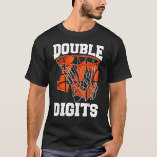 Basketball 10 Jahre alt Geburtstag Junge Doppelstü T-Shirt