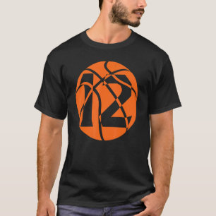 Basketball 12-jähriges Geburtstagsteam Männer W T-Shirt