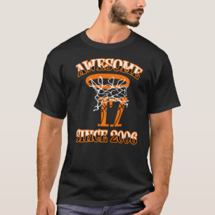 Basketball 17. Geburtstag für Jungen Phantastisch  T-Shirt