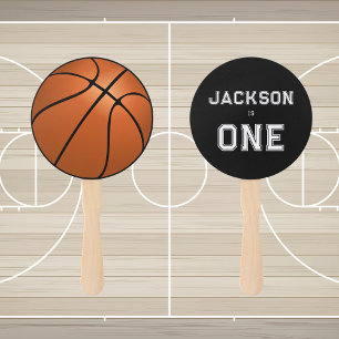 Basketball 1. Geburtstag Einzigartiges Dekor Fächer