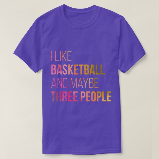 Basketball (4) T-Shirt (Design vorne)