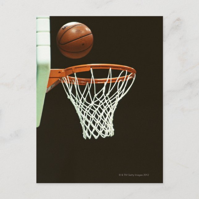 Basketball 5 postkarte (Vorderseite)