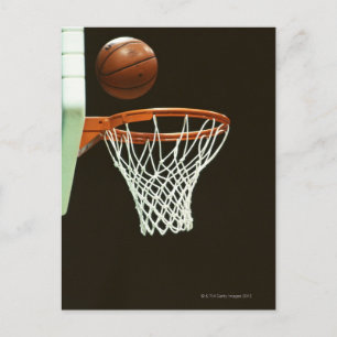Basketball 5 postkarte