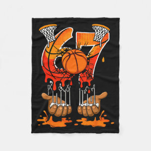 Basketball 67 Six Seven 6 7 Jungen Lustig Gen Alph Fleecedecke