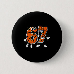 Basketball 67 Six Seven Cool Meme 6 7 Funny Drip N Button
