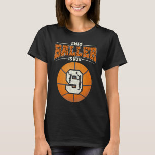 Basketball 9. Geburtstag Girl Boy Ball 9 Jahre O T-Shirt