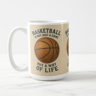 Basketball, a way of life! kaffeetasse