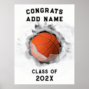 Basketball Abschluss 2023 Poster