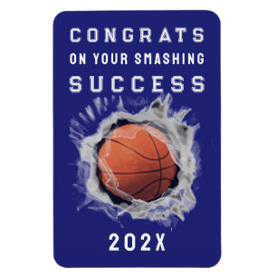 Basketball-Abschluss 2026 Gratulations Magnet