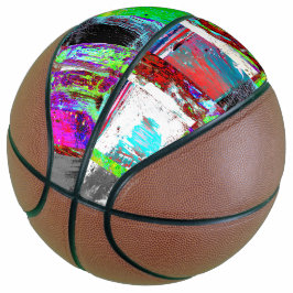 Basketball – Abstrakter Raster