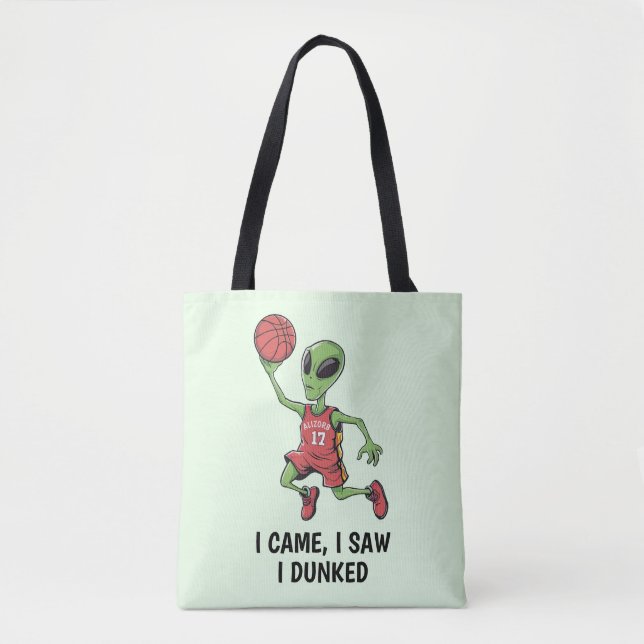 Basketball-Alien (Vorderseite)