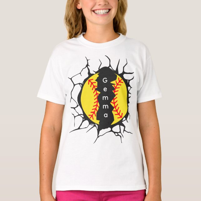 Basketball (Anpassbar) T-Shirt (Vorderseite)