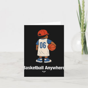 Basketball Anywhere Illustration Novelty Graphic D Karte