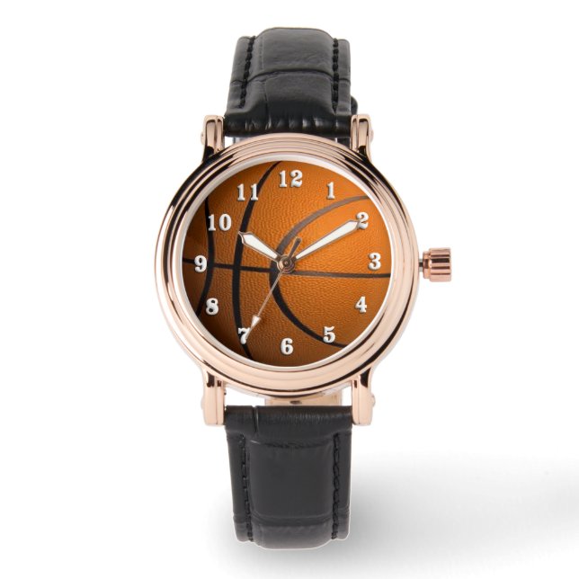 Basketball Armbanduhr (Vorderseite)