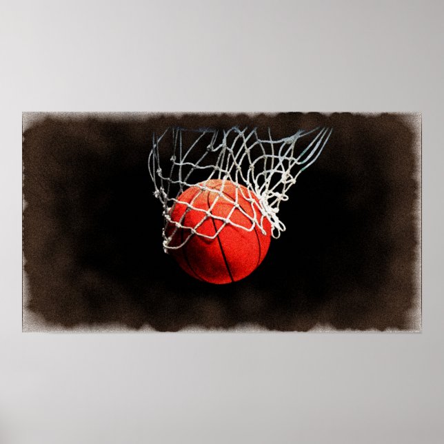Basketball Art Poster (Vorne)