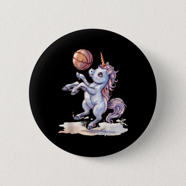 Basketball Artwork Basketball Lover Bball Player U Button (Vorderseite)