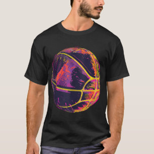 Basketball Artwork Basketball Lover Bball Spieler T-Shirt