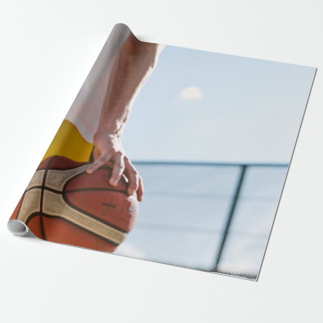 Basketball-Artwork Geschenkpapier (Ungerollt)