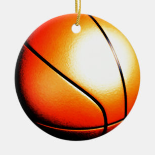 Basketball-Artwork Keramikornament