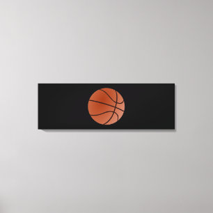Basketball-Artwork Leinwanddruck