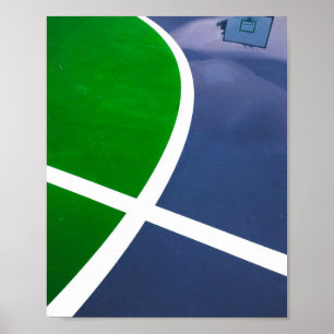 Basketball-Artwork Poster