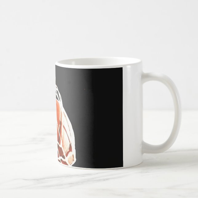 Basketball-Artwork Tasse (Rechts)