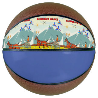 Basketball, Auroras Grace Design Basketball