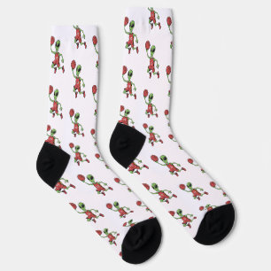 Basketball Außerirdischer Socken