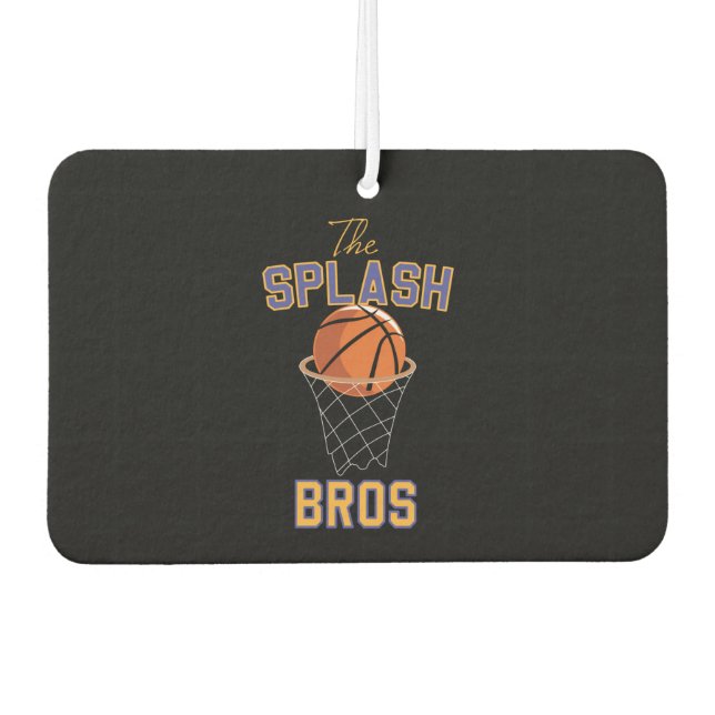Basketball Autolufterfrischer (Vorderseite)