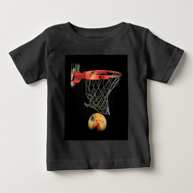 Basketball Baby T-shirt (Vorderseite)