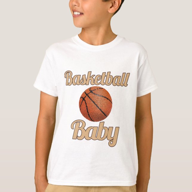 Basketball Baby T-Shirt (Vorderseite)