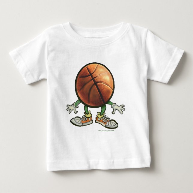 Basketball Baby T-shirt (Vorderseite)