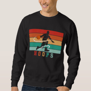 Basketball Ball Ball Sport Baller Basketball Hop Sweatshirt