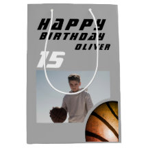 Basketball Ball Boy Foto Happy Birthday