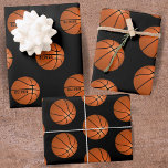 Basketball Ball Muster Schwarze Kinder Sport Geschenkpapier Set<br><div class="desc">Basketball Ball Muster Black Kids Name Sport Wrapping Papier Blätter. Personalisieren Sie Ihren Namen oder löschen Sie ihn. Gut als Geschenkpackung zum Geburtstag oder Weihnachten.</div>