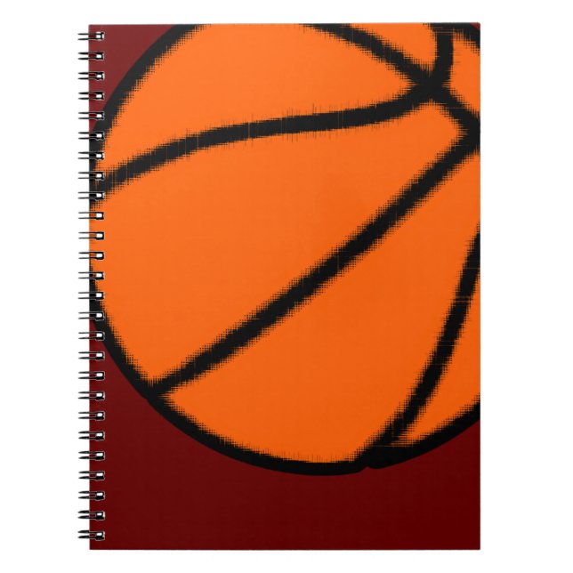 Basketball (Ball) Notizblock (Vorderseite)