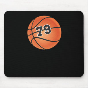 Basketball-Ball Nummer 79 Mousepad